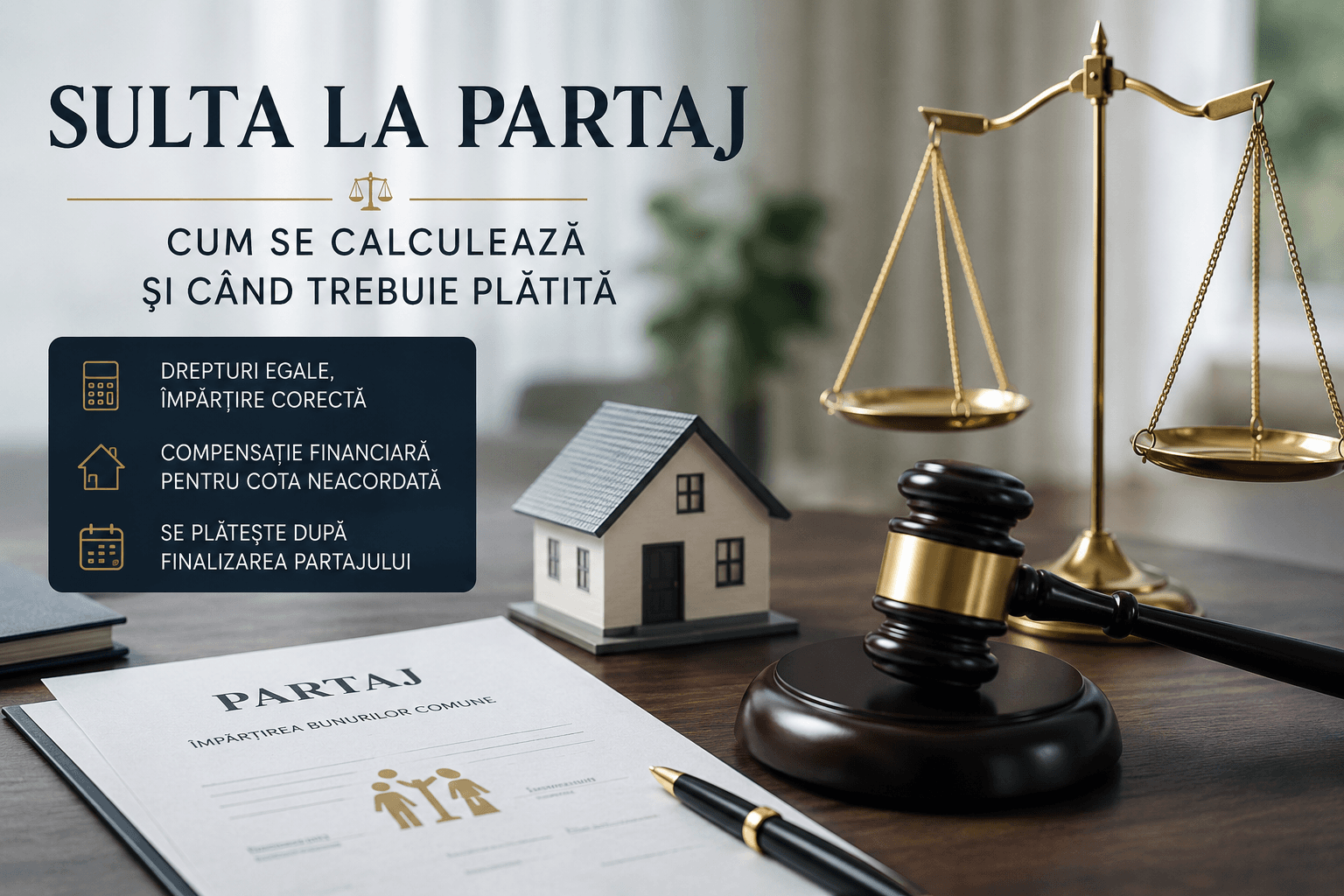 Sulta la partaj: cum se calculează și când trebuie plătită?