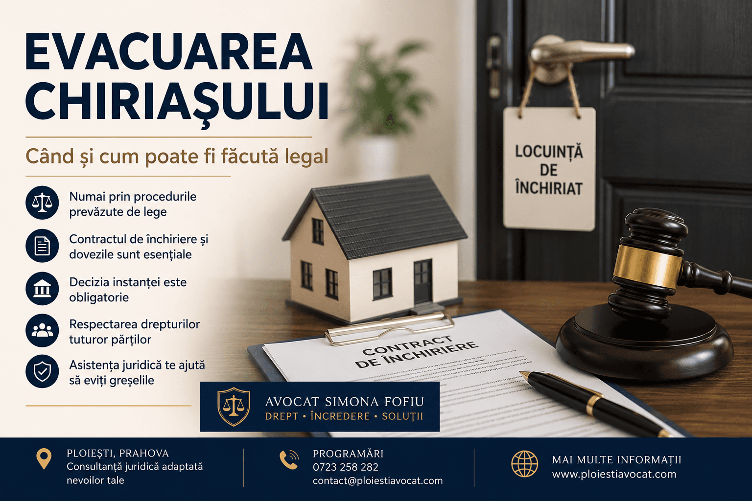 Evacuarea chiriașului