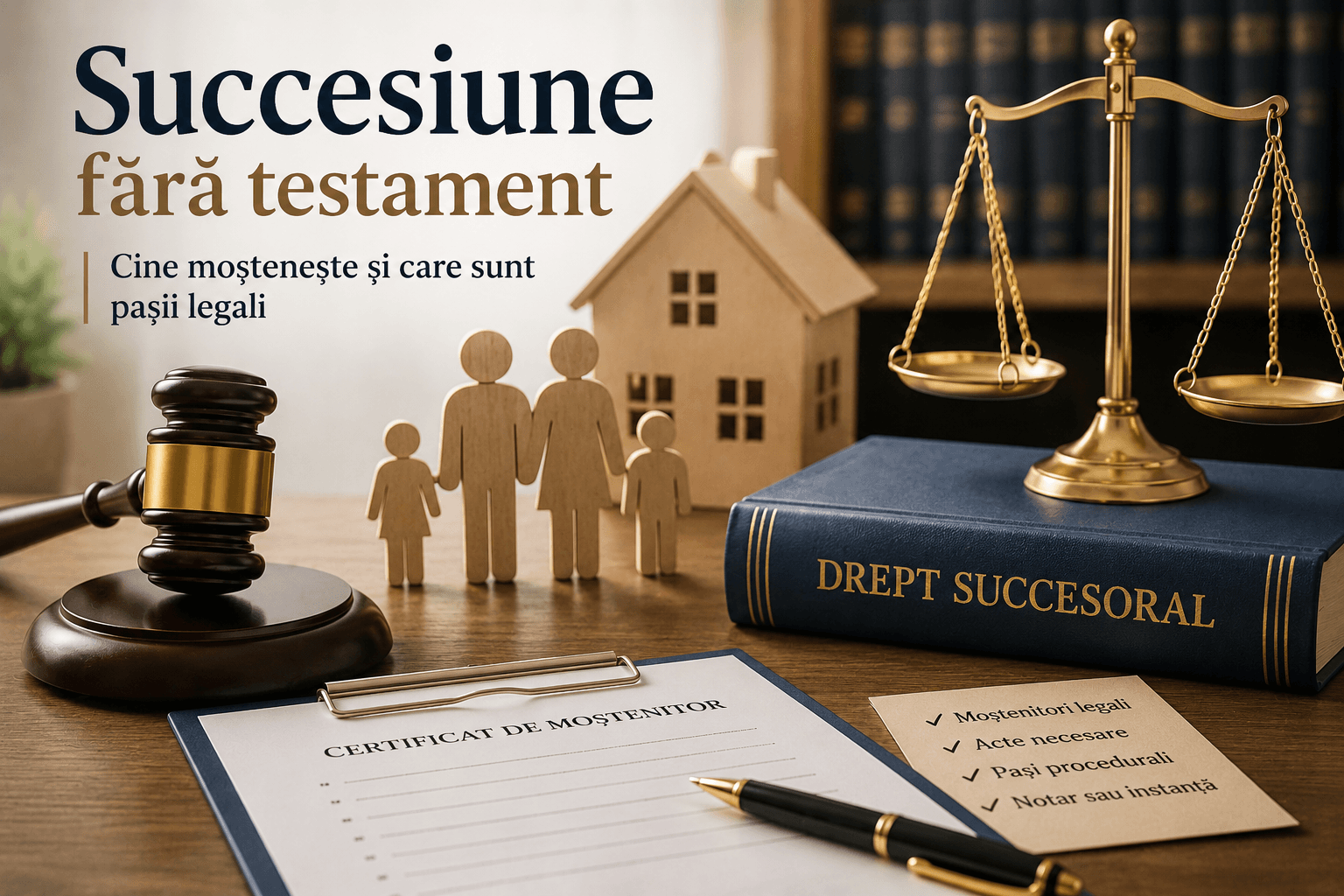 Succesiune fără testament: cine moștenește și care sunt pașii legali