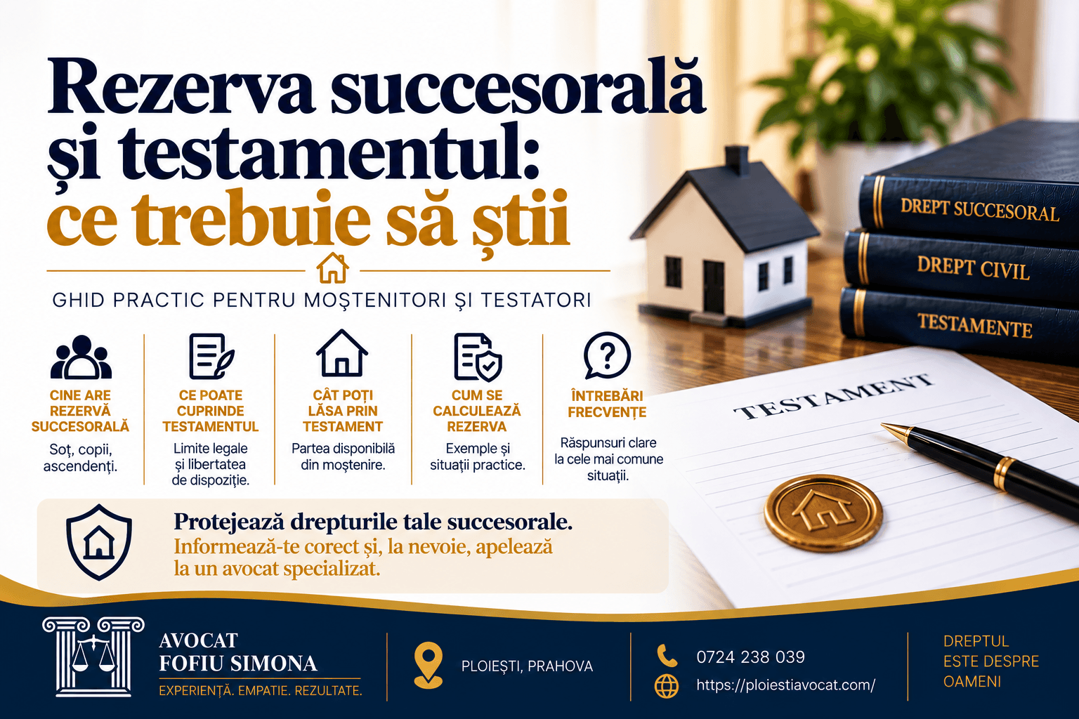 Rezerva succesorală: cât nu poate fi lăsat prin testament